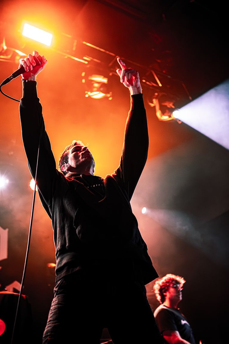 Knuckle Puck performing at Hindley Street Music Hall in Adelaide 